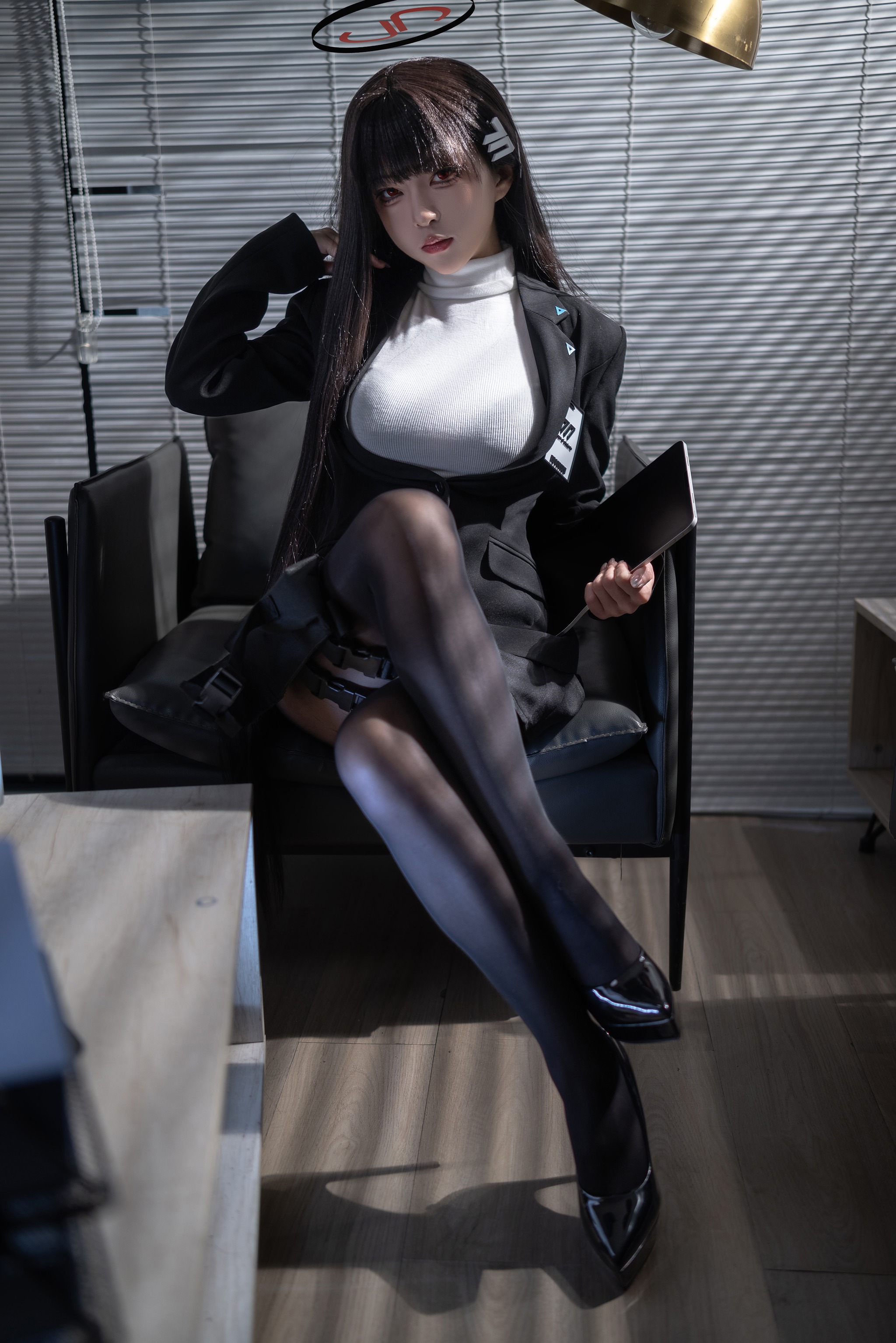 图片[1]-矢量鱼 – NO.017 蔚蓝档案 调月莉音[36P]-XikXak